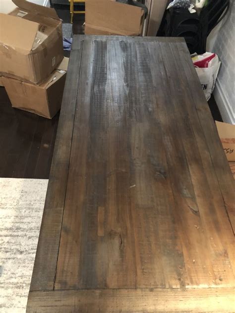 Barts white washed reclaimed teak wood dining table with modern lines set on a mid century style base. 30 Collection of Bartol Reclaimed Dining Tables