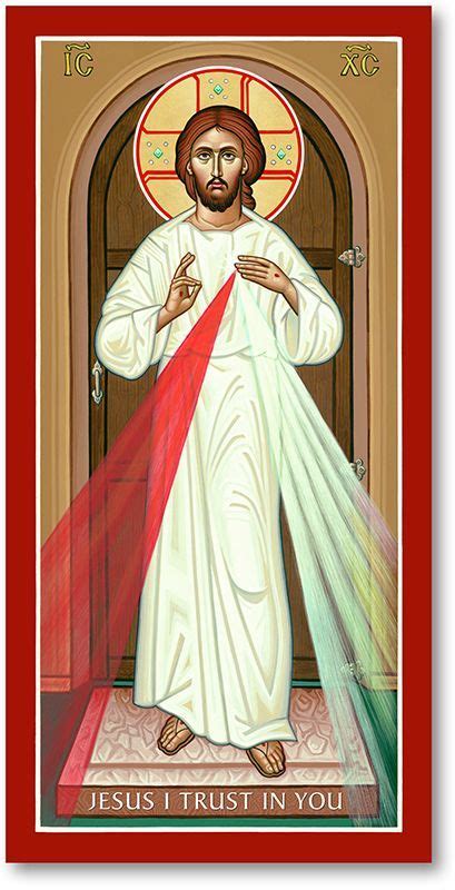 Divine Mercy Icon In 2020 Divine Mercy Image Divine Mercy Monastery