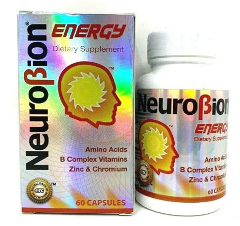 Neurobion Energy Dietary Supplement 60 Capsules Vitamina B1 B2 B6 B12