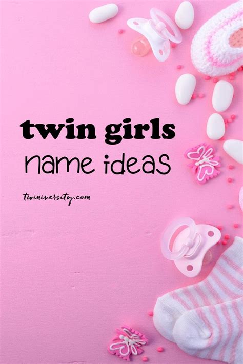 400 Girl Twin Names Artofit