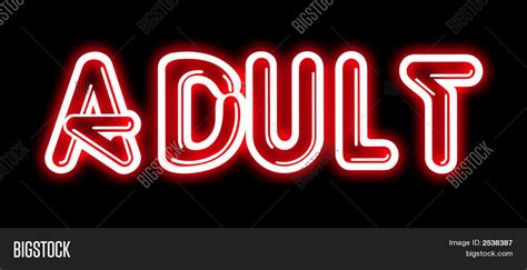 Adult Neon Sign Image And Photo Bigstock