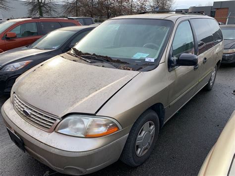 2001 Ford Windstar Lx 4drsw Brown Vin 2fmza57431ba36075 Able
