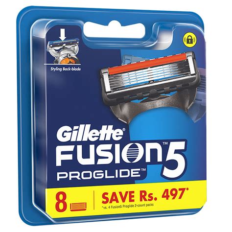 buy gillette fusion proglide flexball manual shaving razor blades cartridge 8s pack online
