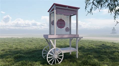 Candy Cart Plans 25 X 60 Step By Step Instructions Etsy
