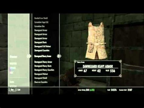 Please like comment subscribe for daily guides. Skyrim DLC_ How to get Dawnguard Armor FULL SET - YouTube