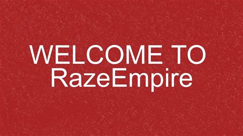 Raze Empire Minecraft Server Re Upload Youtube