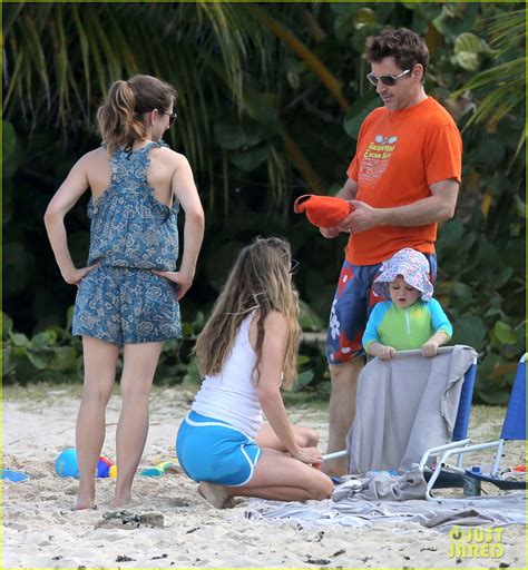 Photo Robert Downey Jr Swims Shirtless Plays With Exton In St Barts Photo Just