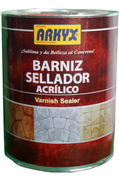 Barniz Sellador Acrilico Arkyx Galon Mercado Libre