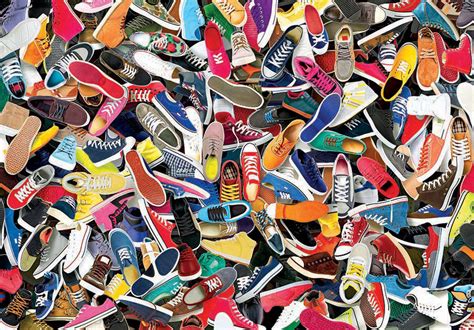 Lots Of Shoes Jigsaw Puzzle