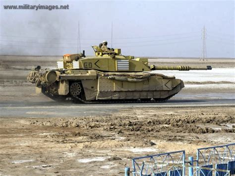 British Challenger 2 Main Battle Tank In Iraq Militaryimagesnet