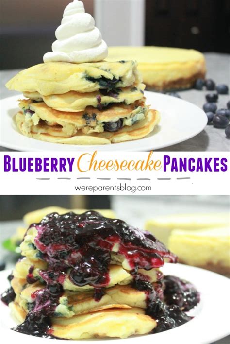 Blueberry Cheesecake Pancake Recipe