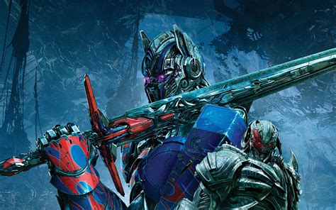Optimus Prime Transformers The Last Knight Sword Movies 4k