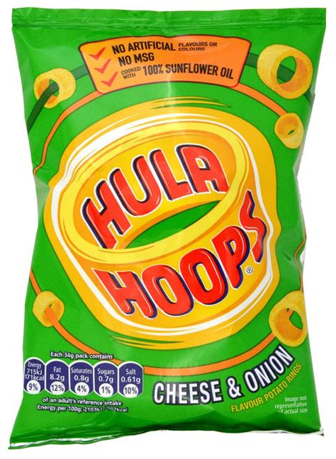 Michelles Specialities Kp Hula Hoops Cheese And Onion 34g