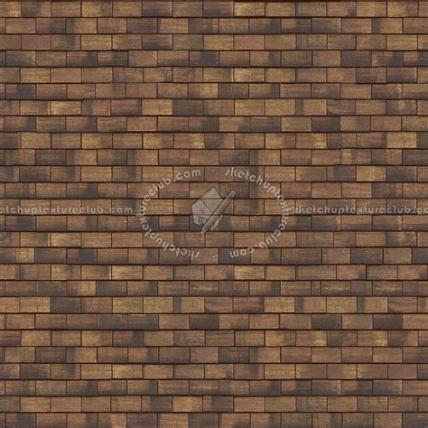 Pommard Flat Clay Roof Tiles Texture Seamless 03543