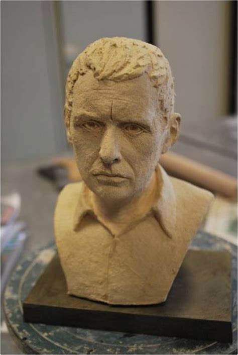 Clay Commission And Custom Sculpture By Artist Paul Fay Titled Paul