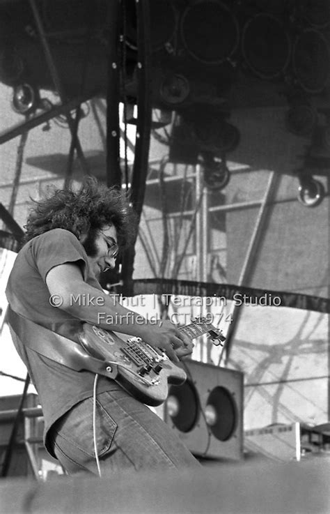Jerry Garcia With The Grateful Dead Hartford Ct 30 July 1974 Photo By