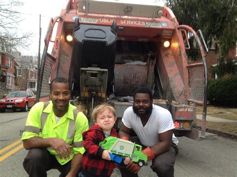 Trash must be out on the curb before 6 am. Little Boy Takes Photo With Garbagemen | POPSUGAR Moms