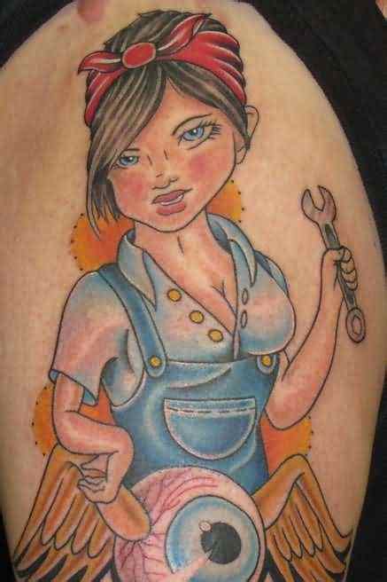 Best Pin Up Girl Tattoo