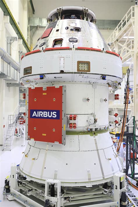 Esa First European Service Module For Orion Finished Assembly