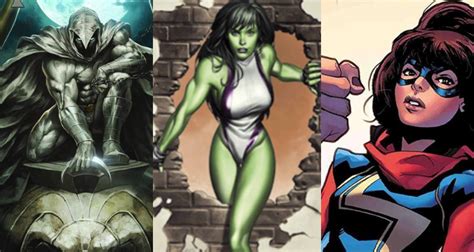 Disney Les Séries Ms Marvel Moon Knight Et She Hulk Annoncées En Exclusivité