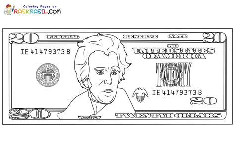 Bag Of Dollar Bills Coloring Pages Coloring Cool