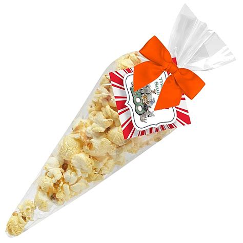 Butter Popcorn Cone Bags Small 137568 B S