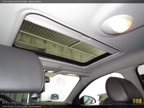 Ebony Interior Sunroof For The 2009 Pontiac G6 Gxp Sedan 55586908