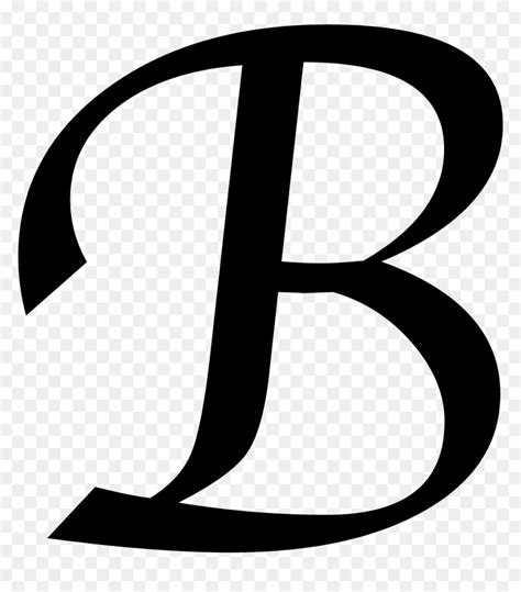 Fancy Letter B Stencil