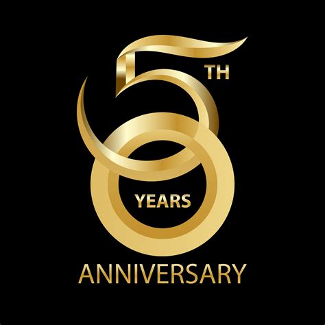 Th Anniversary Logo Templates Free