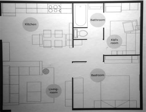 Vivian and dominic met while studying in england and now share a one bedroom one bathroom apartment in san francisco. IKEA Small Space Floor Plans: 240, 380, 590 sq ft — My Money Blog
