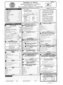 Bolivia Realizar El Decimosegundo Censo De Su Historia Incluir Datos