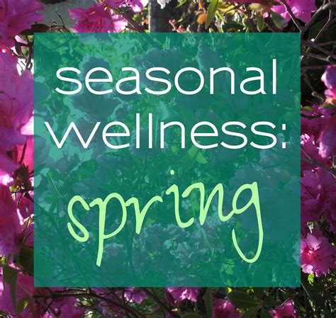 Seasonal Wellness Spring — Empowered Emotion