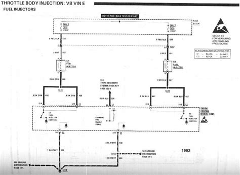The injectors spray downward into the throttle body to the intake manifold. Tpi Wiring Diagram