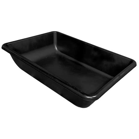 Black Large Concrete Mixing Tub A 42 The Home Depot