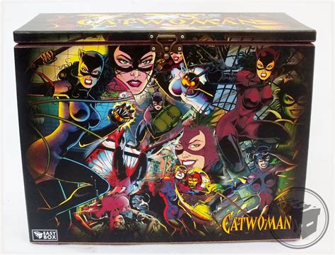 Catwoman 90s By Jim Balent Large Comic Book Hard Box Chest Etsy