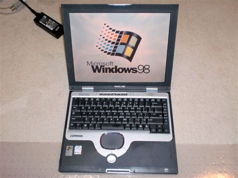 Vintage Compaq Presario 1500 Laptop Win 98 And Xp Dual Boot Gaming