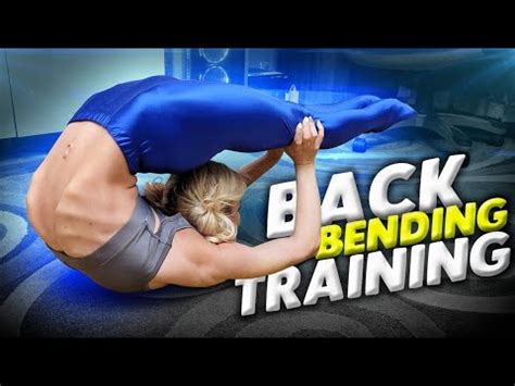 Back Bending Training Contortion Girl Flexshow Youtube
