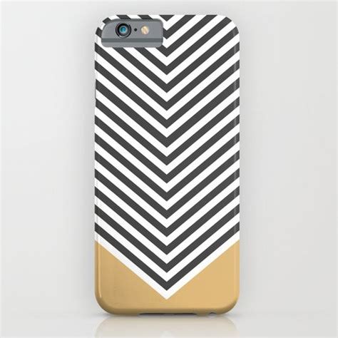 Gold Chevron Iphone And Ipod Case By Zeke Tucker Society6 Gold