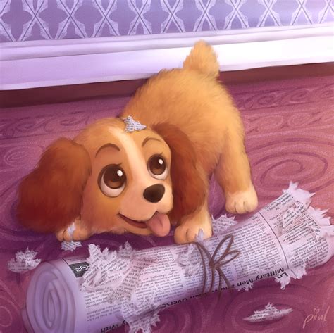 Lady And The Tramp Lady And Tramp Fan Art 32340521 Fanpop