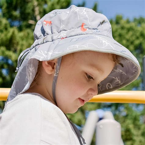 Masocio Baby Toddler Sun Hat Kids Summer Protection Bucket Hats Wide