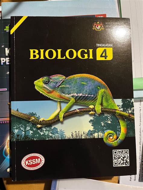Buku Teks Biologi Form Bm Version Hobbies Toys Books