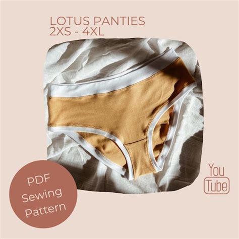 Jane Panties Pdf Lingerie Sewing Pattern Instant Download Etsy Australia