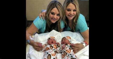 Twin Sisters Give Birth On The Same Day At The Same Hospital What A