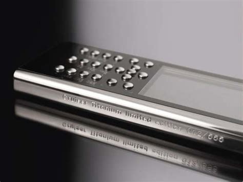 Gresso Unveils Cruiser Titanium Phone Priced At 2500 Mobile Phone