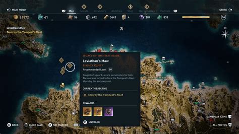 Assassin S Creed Odyssey Leviathan S Maw Quest Walkthrough