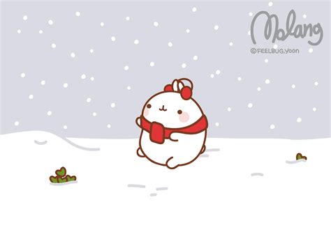 Wallpaper Navidad Molang By Leyfzalley On Deviantart