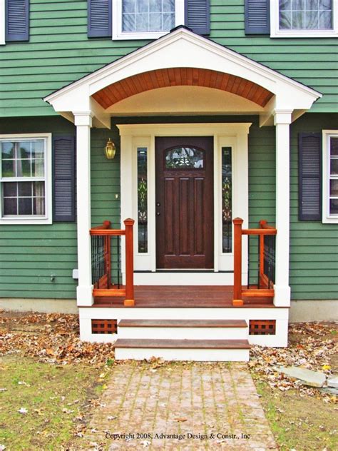 Elegant Small Wood Front Porch Plans 51 In Home Designing Inspiration