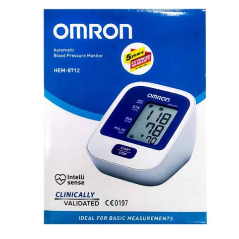 Buy Omron Hem 8712 Automatic Blood Pressure Monitor Online