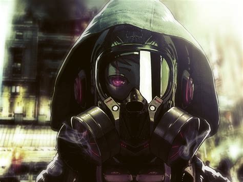 Description The Wallpaper Above Is Anime Gas Mask