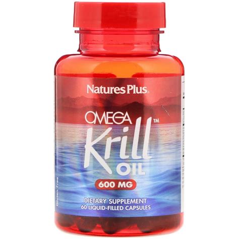 Nature S Plus Omega Krill Oil Mg Liquid Filled Capsules By
